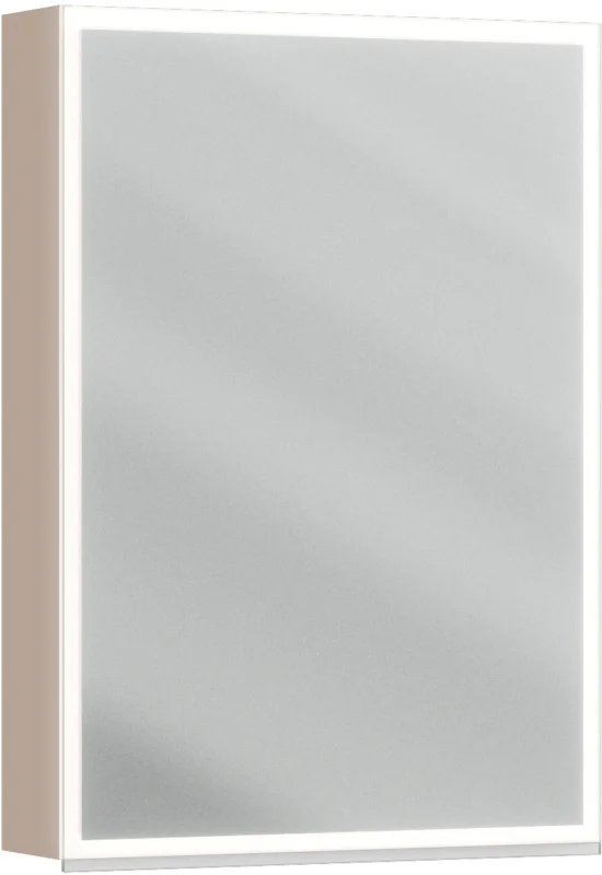 Armoire de toilette Alterna luuna LED plus avec éclairage inférieur/supérieur Almond beige Couleur de lumière réglable en continu 2700-6500 K Authentique