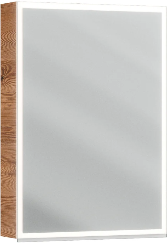 Super Prix Armoire de toilette Alterna luuna LED plus avec éclairage inférieur/supérieur Mélèze de montagne brun Couleur de lumière réglable en continu 2700-6500 K