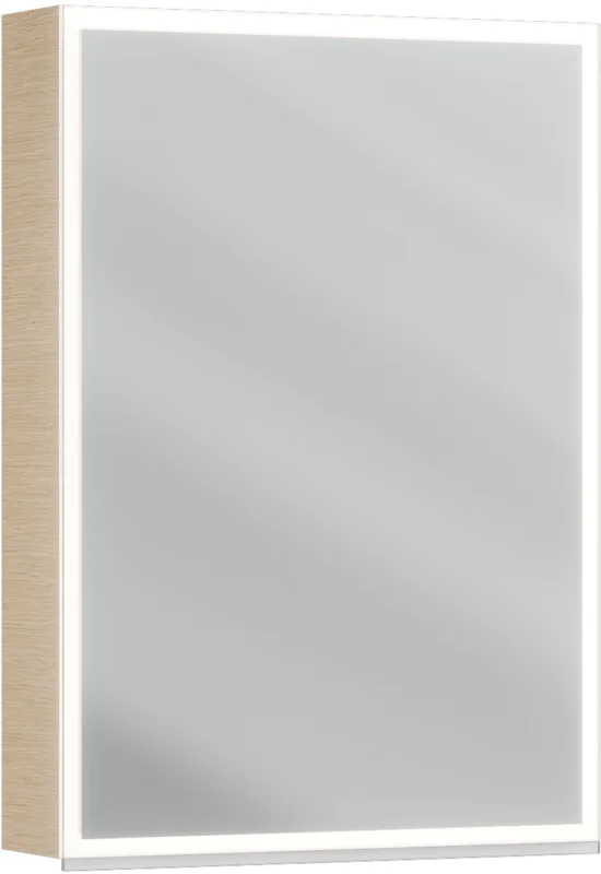 Armoire de toilette Alterna luuna LED plus avec éclairage inférieur/supérieur Light oak Couleur de lumière réglable en continu 2700-6500 K Jusqu'à Épuisement Des Stocks