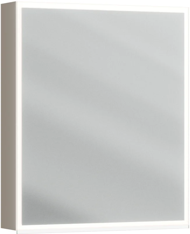 Armoire de toilette Alterna luuna LED plus avec éclairage inférieur/supérieur Dark taupe Couleur de lumière réglable en continu 2700-6500 K Affaire À Saisir