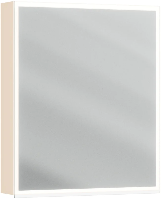 Armoire de toilette Alterna luuna LED plus avec éclairage inférieur/supérieur Sandbeige Couleur de lumière réglable en continu 2700-6500 K Marque