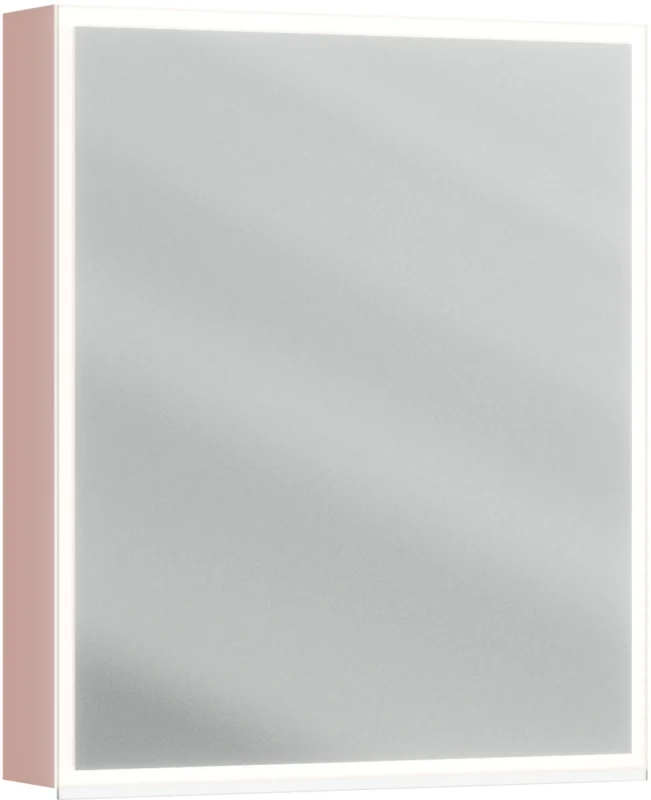 Armoire de toilette Alterna luuna LED plus avec éclairage inférieur/supérieur Antique rose Couleur de lumière réglable en continu 2700-6500 K Dernier Modèle