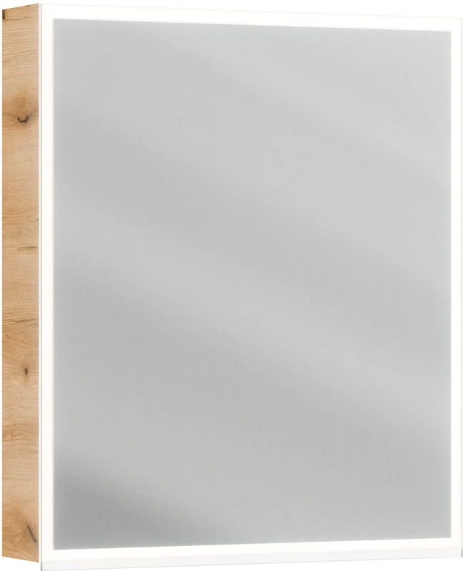 Armoire de toilette Alterna luuna LED plus avec éclairage inférieur/supérieur Chêne evoke Couleur de lumière réglable en continu 2700-6500 K Commande En Gros