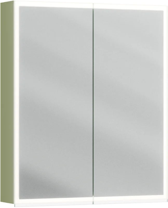 Soldes Armoire de toilette Alterna luuna LED plus avec éclairage inférieur/supérieur Greenery Couleur de lumière réglable en continu 2700-6500 K