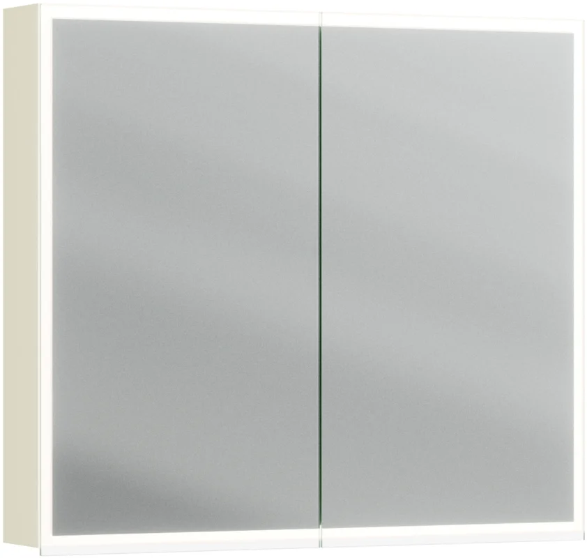 Acheter En Ligne Armoire de toilette Alterna luuna LED plus avec éclairage inférieur/supérieur Light grey Couleur de lumière réglable en continu 2700-6500 K
