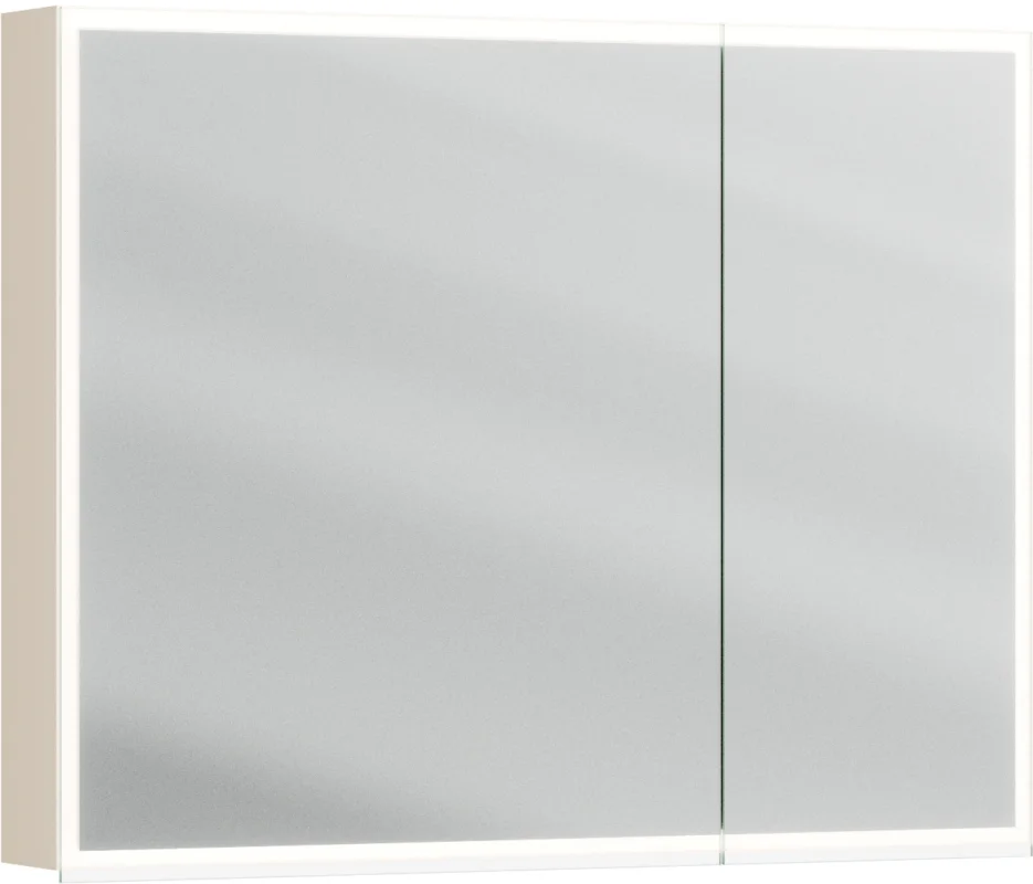 Armoire de toilette Alterna luuna LED plus avec éclairage inférieur/supérieur Linen Couleur de lumière réglable en continu 2700-6500 K Promotion