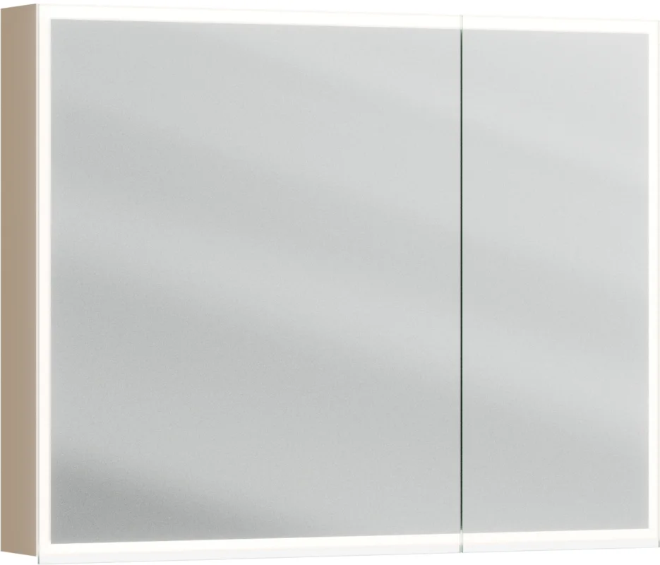 Affaire À Saisir Armoire de toilette Alterna luuna LED plus avec éclairage inférieur/supérieur Tan Couleur de lumière réglable en continu 2700-6500 K