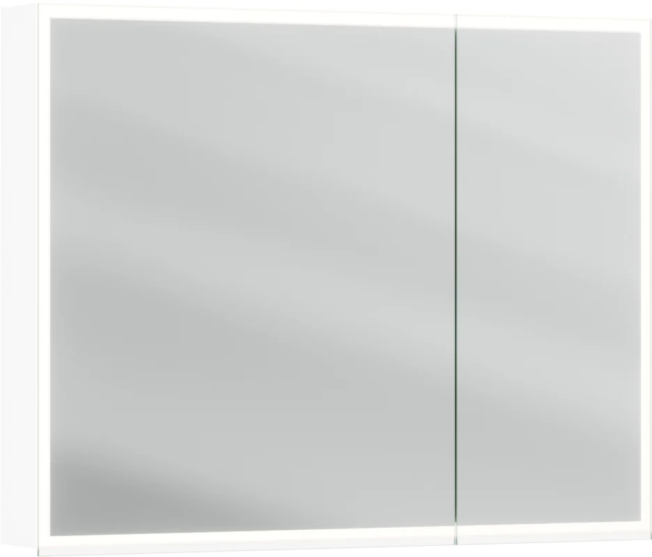 Prix Cassé Armoire de toilette Alterna luuna LED plus avec éclairage inférieur/supérieur Blanc premium Couleur de lumière réglable en continu 2700-6500 K