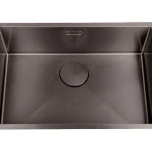 Marque Cuve sous-plan MONACA en inox L66cm Gun Metal