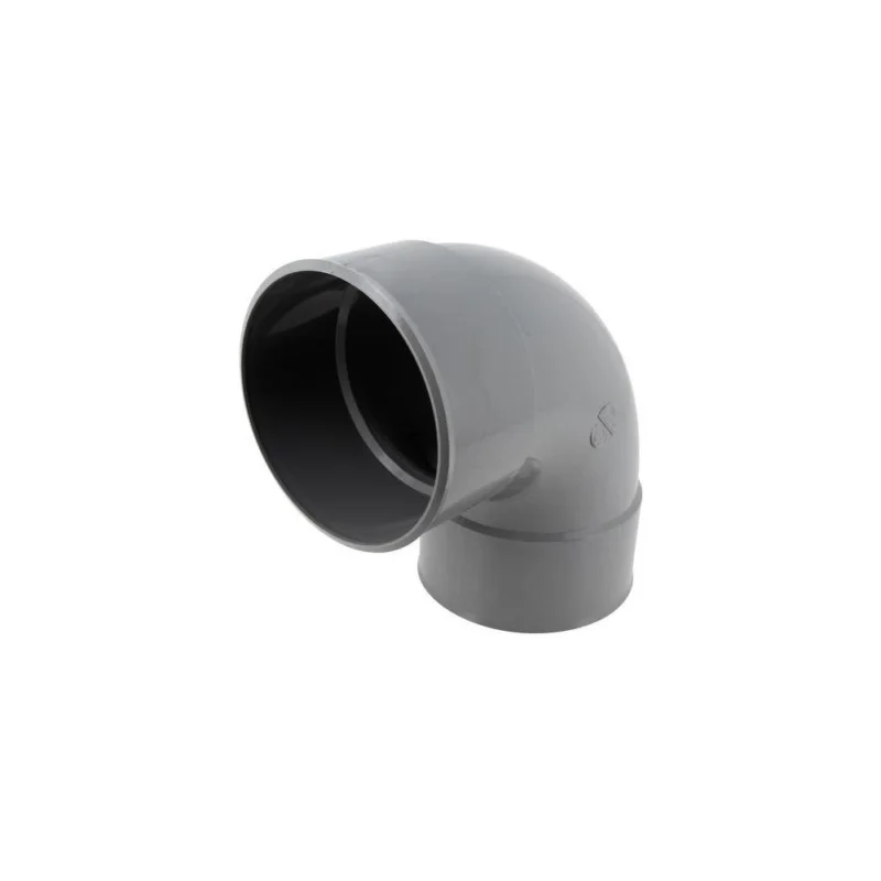Acheter Direct Coude évacuation NFe Ø125 femelle-femelle 87° CX88NICOLL