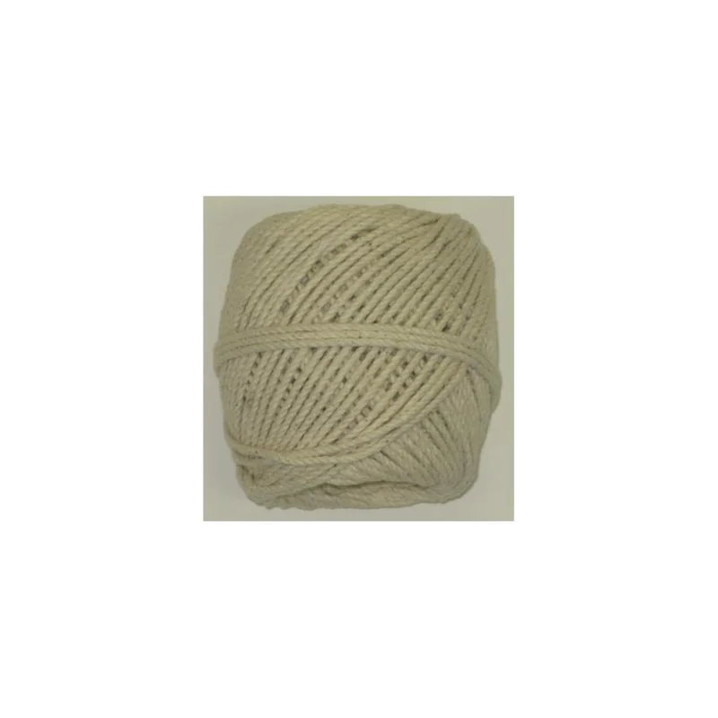 Réduction Cordeau câble blanc coton 3mm 100gCORDERIES TOURNONAISES