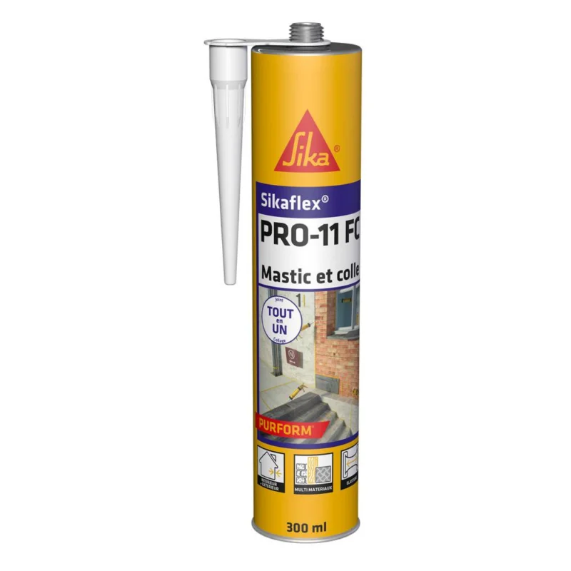 Achat Immédiat Mastic colle SIKAFLEX PRO 11FC PURFORM PU blanc cartouche 300mlSIKA