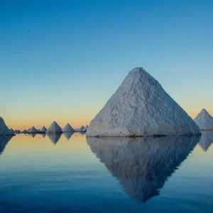 Montagnes de sel boliviennes Seulement Aujourd'hui