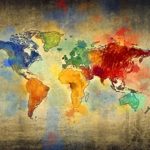 World map Prix Bas
