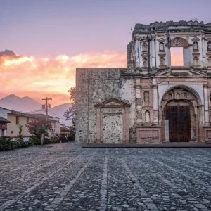 Achat Immédiat El Fuego Sunset in Antigua Guatemala