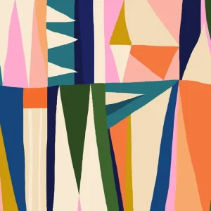 Abstract Tiles Pas Cher
