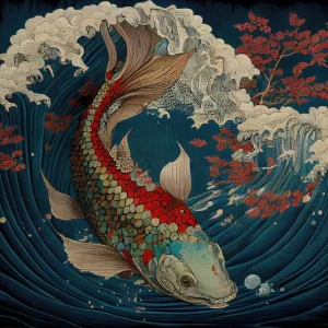 Achat Immédiat Stylish Koi Fish