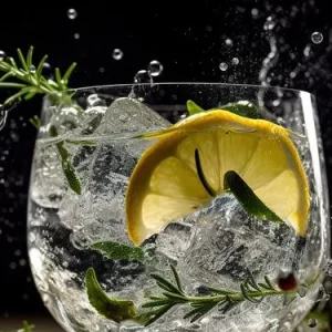 A Fresh Gin and Tonic Solde