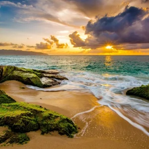 A beautiful Hawaiian Sunset Nouvelle Collection