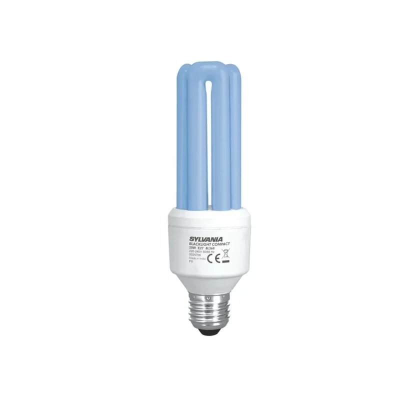 Sylvania 0025706 Lampes spéciales Anti insectes Mini-Lynx 20W BL368 E27 Achat Immédiat