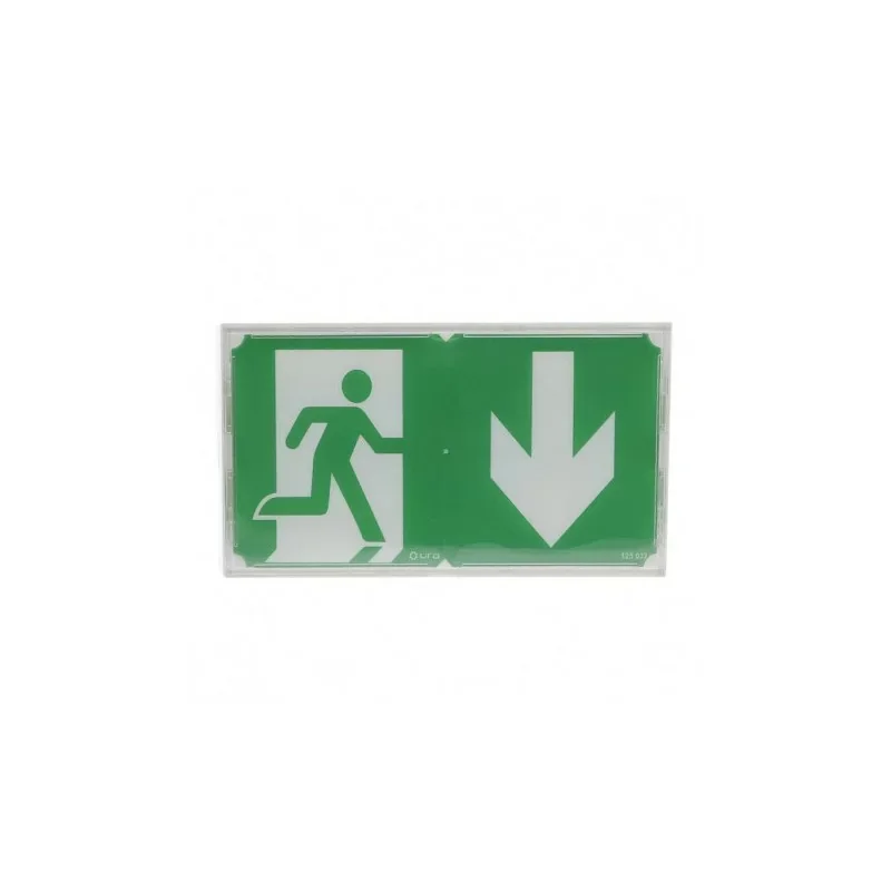 URA 111248V Bloc d‘évacuation BAES + BAEH Uraone URA - Evacuation - 45lm + 8lm - 1W Quantité Limitée