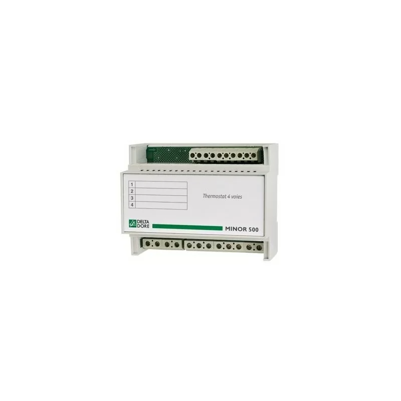 Delta Dore 6151041 Thermostat électronique Minor 500 pour chauffage électrique intégré au bâti Pas Cher