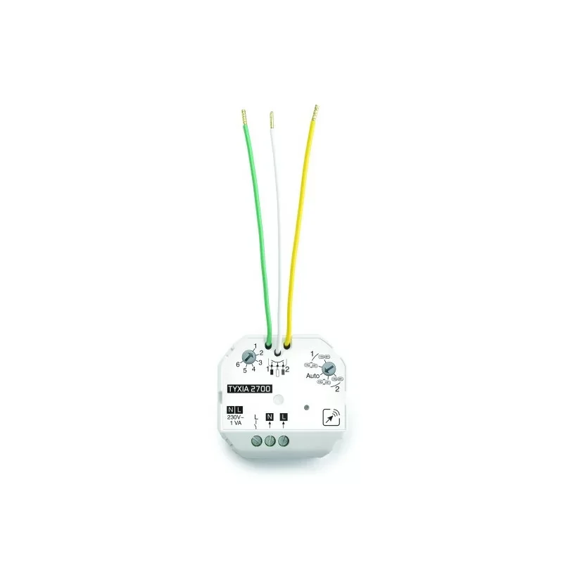 Solde Delta Dore Tyxia 2700 6351096 Emetteur radio 2 voies multifonctions 230 v