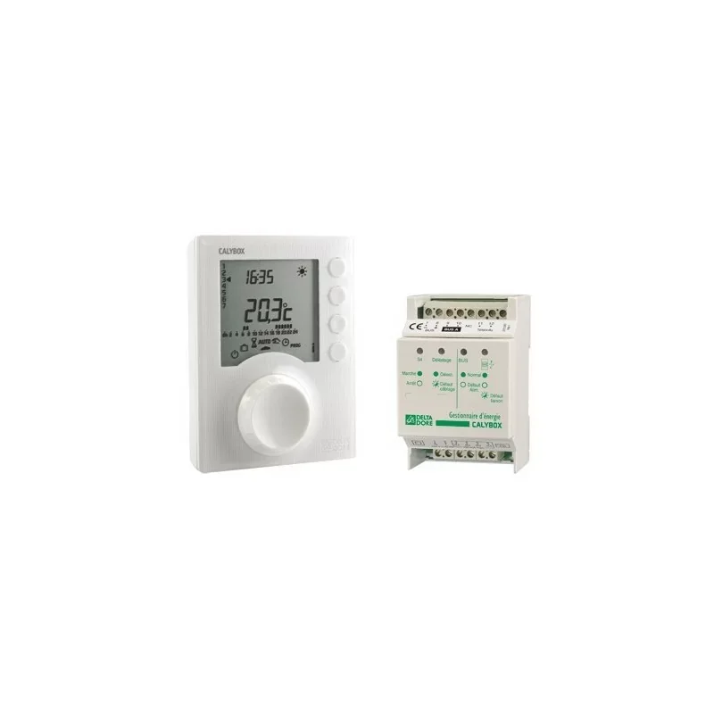 Haute Qualité Delta Dore 6050389 Calybox 120 Gestionnaire d‘énergie 2 zones pour chauffage électrique