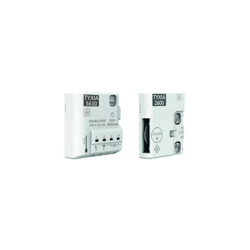 Delta dore 6351407 Pack Tyxia 501 - Commande éclairage et volets roulants - Avec neutre Meilleur Choix