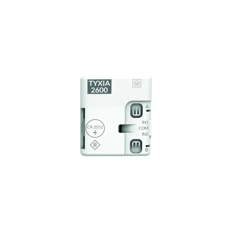 DELTA DORE Tyxia 2600 6351399 Emetteur radio multifonctions Tyxia 2600 - Commande éclairage, volets roulants Prix Choc