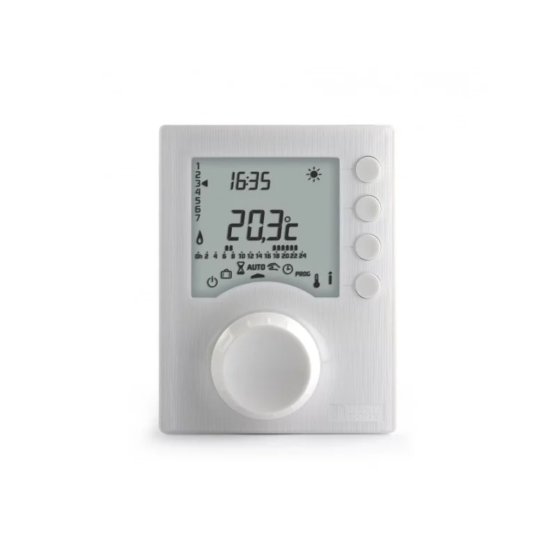 Expédié Aujourd'hui Delta Dore 6053006 Thermostat programmable filaire pour chauffage eau chaude Tybox 1127