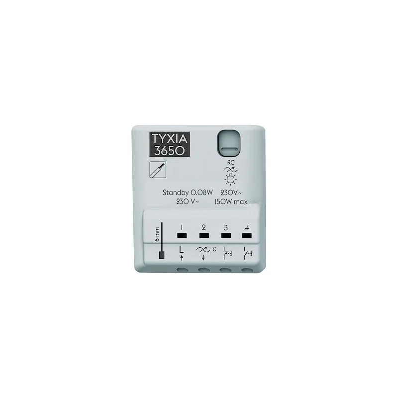 Delta Dore 6351428 Tyxia 3650 Récepteur nanomodule filaire variation éclairage - Sans neutre Marque