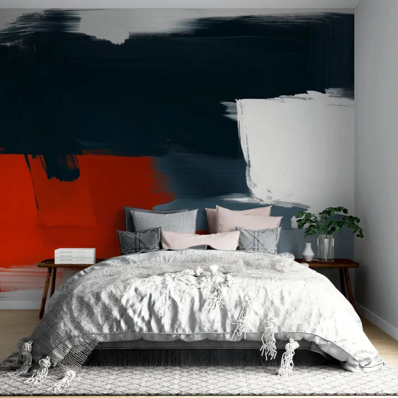 Papier peint panoramique abstrait Brut et minimaliste Nouveauté